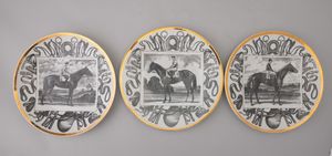 Piero Fornasetti : Milano 1950 ca  - Asta Ceramiche Italiane ed Europee del '900 - Associazione Nazionale - Case d'Asta italiane