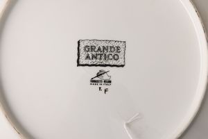 Piero Fornasetti, Milano 1960 ca  - Asta Ceramiche Italiane ed Europee del '900 - Associazione Nazionale - Case d'Asta italiane