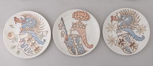 Piero Fornasetti : Milano 1970 ca  - Asta Ceramiche Italiane ed Europee del '900 - Associazione Nazionale - Case d'Asta italiane