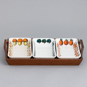 Piero Fornasetti - Milano 1950 ca Antipastiera