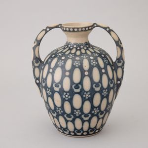 Galileo Chini : Fornaci San Lorenzo, Mugello 1920 ca  - Asta Ceramiche Italiane ed Europee del '900 - Associazione Nazionale - Case d'Asta italiane