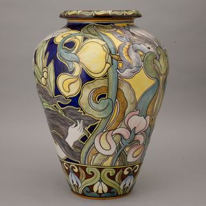 Arte Ceramica Italiana La Colonnata, Sesto Fiorentino, 1900 ca  - Asta Ceramiche Italiane ed Europee del '900 - Associazione Nazionale - Case d'Asta italiane