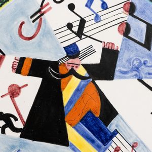 Alfredo Gaudenzi : M.G.A., Albisola 1931  - Asta Ceramiche Italiane ed Europee del '900 - Associazione Nazionale - Case d'Asta italiane