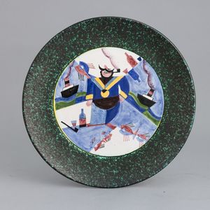 Alfredo Gaudenzi : M.G.A., Albisola 1931  - Asta Ceramiche Italiane ed Europee del '900 - Associazione Nazionale - Case d'Asta italiane