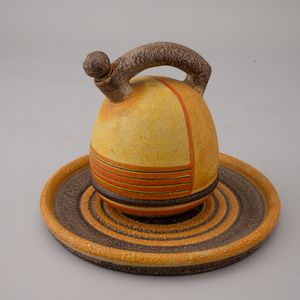 Nicolaj Diulgheroff : MGA, Albisola 1930 ca  - Asta Ceramiche Italiane ed Europee del '900 - Associazione Nazionale - Case d'Asta italiane