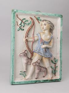 Manifattura Pinto, Vietri sul Mare 1950 ca  - Asta Ceramiche Italiane ed Europee del '900 - Associazione Nazionale - Case d'Asta italiane