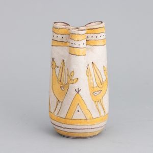 GUIDO GAMBONE : 1950 ca  - Asta Ceramiche Italiane ed Europee del '900 - Associazione Nazionale - Case d'Asta italiane