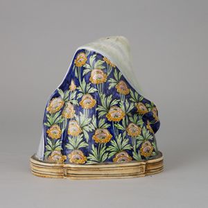 Manifattura Minghetti, Bologna 1930 ca Madonna  - Asta Ceramiche Italiane ed Europee del '900 - Associazione Nazionale - Case d'Asta italiane