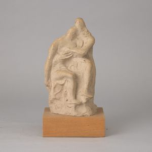 Arturo Martini : Litoceramica Piccinelli, Mozzate (Como) 1947 ca Piet  - Asta Ceramiche Italiane ed Europee del '900 - Associazione Nazionale - Case d'Asta italiane