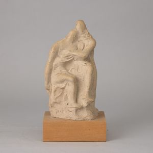 Arturo Martini : Litoceramica Piccinelli, Mozzate (Como) 1947 ca Piet  - Asta Ceramiche Italiane ed Europee del '900 - Associazione Nazionale - Case d'Asta italiane