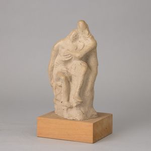 Arturo Martini : Litoceramica Piccinelli, Mozzate (Como) 1947 ca Piet  - Asta Ceramiche Italiane ed Europee del '900 - Associazione Nazionale - Case d'Asta italiane