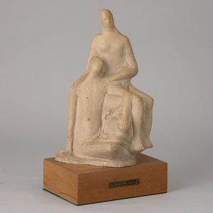 Arturo Martini : Litoceramica Piccinelli, Mozzate (Como) 1947 ca Bagnanti  - Asta Ceramiche Italiane ed Europee del '900 - Associazione Nazionale - Case d'Asta italiane