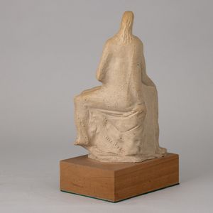 Arturo Martini : Litoceramica Piccinelli, Mozzate (Como) 1947 ca Bagnanti  - Asta Ceramiche Italiane ed Europee del '900 - Associazione Nazionale - Case d'Asta italiane