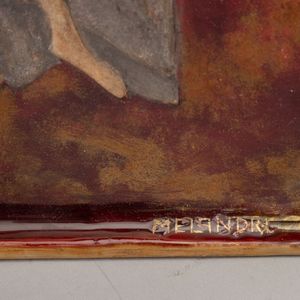 Pietro Melandri : Faenza 1950 ca  - Asta Ceramiche Italiane ed Europee del '900 - Associazione Nazionale - Case d'Asta italiane