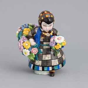 Sandro Vacchetti - Lenci, Torino 1933 Fioraia