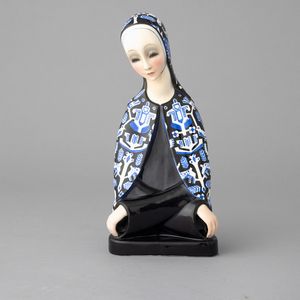 Helen König Scavini - Lenci, Torino 1934<BR> Rassegnazione