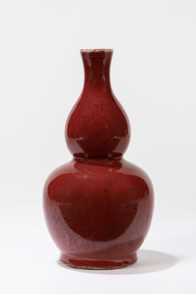 Vaso in porcellana sangue di bue  - Asta Arte Orientale  - Associazione Nazionale - Case d'Asta italiane