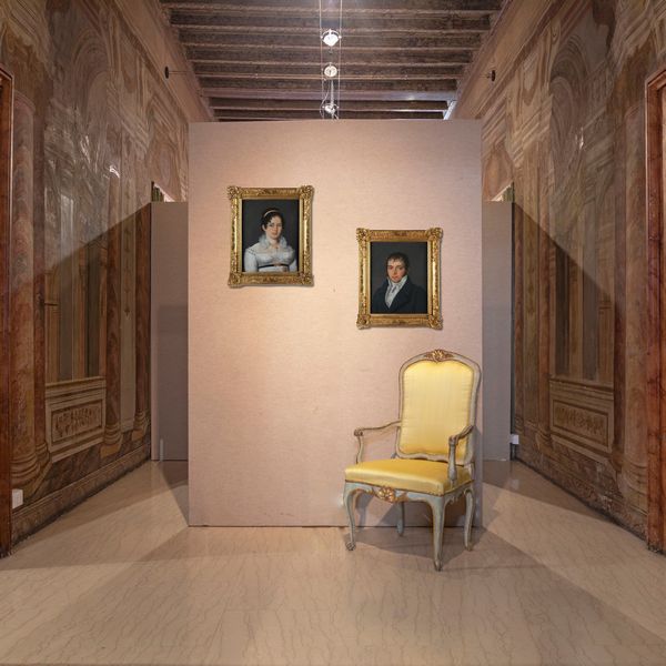 Joseph Petitot : a) Nobildonna con parure di corallo  b) Gentiluomo con cravatta bianca  - Asta Disegni antichi - Associazione Nazionale - Case d'Asta italiane