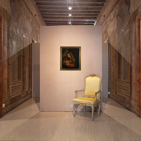 Carlo Maratti ( bottega ) : Madonna con bambino  - Asta Disegni antichi - Associazione Nazionale - Case d'Asta italiane