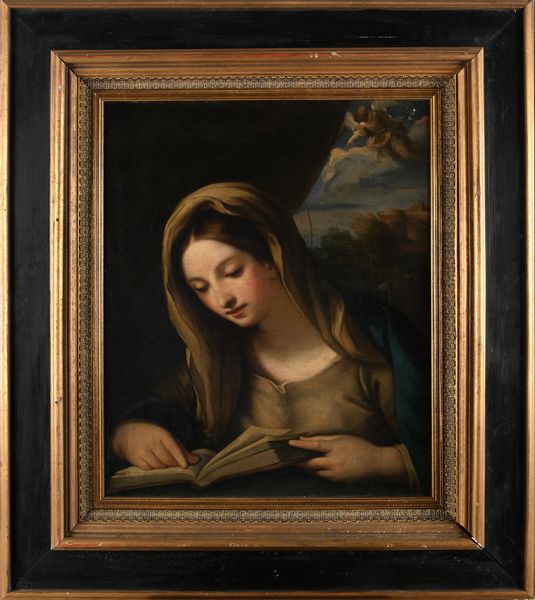 Carlo Maratti, e aiuti : Madonna con libro  - Asta Disegni antichi - Associazione Nazionale - Case d'Asta italiane