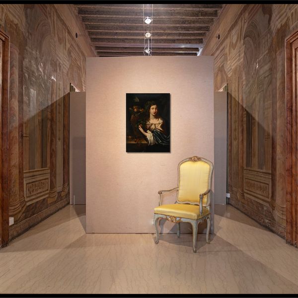 SCUOLA ROMANA DEL XVII SECOLO : Allegoria dell'Autunno  - Asta Disegni antichi - Associazione Nazionale - Case d'Asta italiane