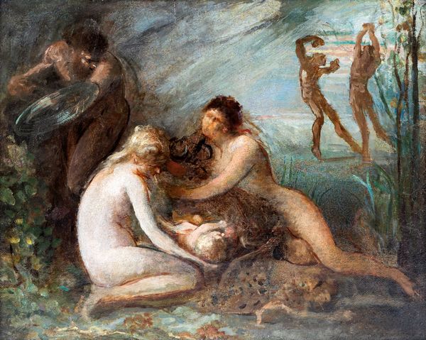 Raymond Auguste Quinsac Monvoisin : bozzetto per Ercole e le Naiadi  - Asta Disegni antichi - Associazione Nazionale - Case d'Asta italiane