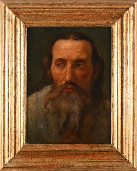 Francesco Podesti, Attribuito a : Studio per ritratto maschile  - Asta Disegni antichi - Associazione Nazionale - Case d'Asta italiane