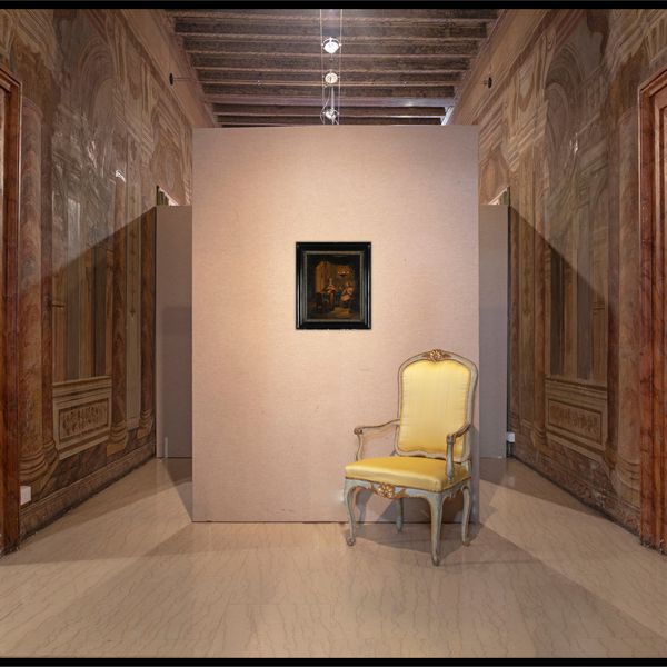 Scuola fiamminga del XVIII secolo : Cristo in casa di Simone il fariseo  - Asta Disegni antichi - Associazione Nazionale - Case d'Asta italiane