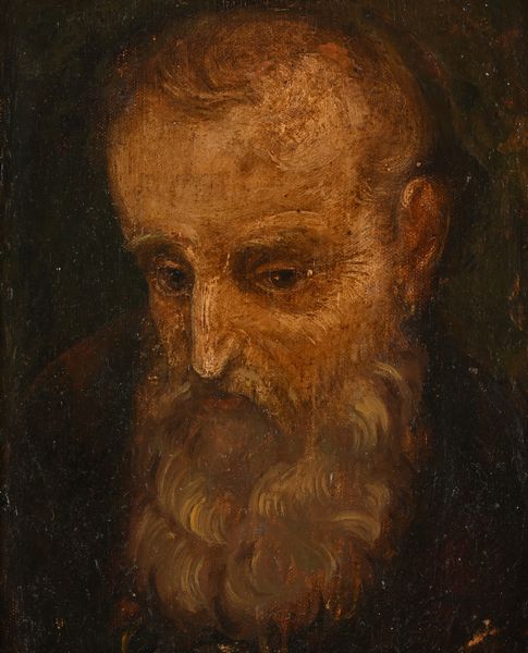 Scuola italiana del XIX secolo : Ritratto di uomo con barba  - Asta Disegni antichi - Associazione Nazionale - Case d'Asta italiane