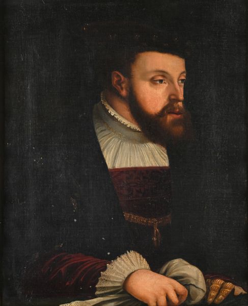 Scuola tedesca del XVIII secolo : Ritratto di Carlo V  - Asta Disegni antichi - Associazione Nazionale - Case d'Asta italiane