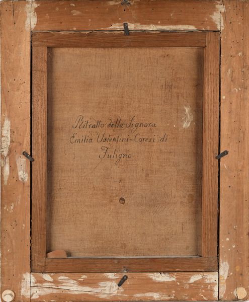 Enrico Bartolomei : Ritratto di Emilia Valentini Coresi  - Asta Disegni antichi - Associazione Nazionale - Case d'Asta italiane