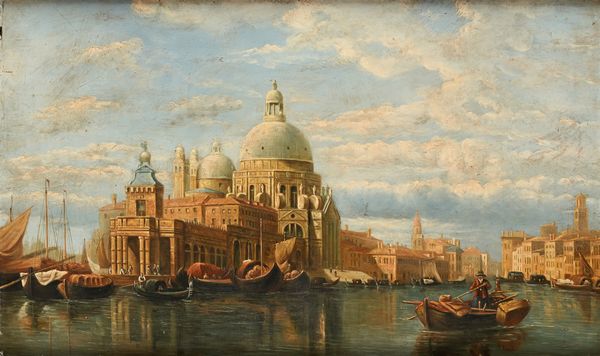 PITTORE DEL XX SECOLO : Veduta di Venezia  - Asta Disegni antichi - Associazione Nazionale - Case d'Asta italiane