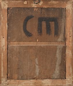 SCUOLA TOSCANA DEL XV SECOLO : Madonna con Bambino e San Giovannino del XV secolo  - Asta Disegni antichi - Associazione Nazionale - Case d'Asta italiane