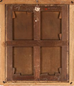 Matteo Rosselli, Attribuito a : Sacra Famiglia con Dio Padre e lo Spirito Santo  - Asta Disegni antichi - Associazione Nazionale - Case d'Asta italiane