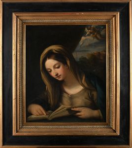 Carlo Maratti, e aiuti : Madonna con libro  - Asta Disegni antichi - Associazione Nazionale - Case d'Asta italiane