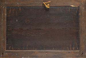 Hendrick De Meyer I : Vista di Dordrecht dal fiume Maas  - Asta Disegni antichi - Associazione Nazionale - Case d'Asta italiane