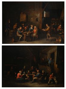 Victor Mahu - Interni di osteria