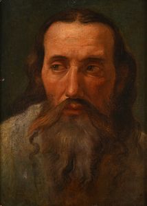 Francesco Podesti, Attribuito a - Studio per ritratto maschile