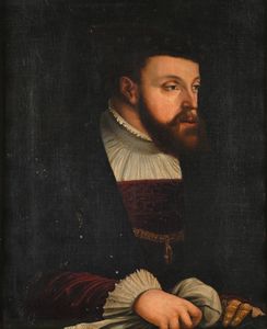 Scuola tedesca del XVIII secolo - Ritratto di Carlo V