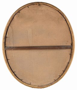 Scuola italiana del XIX secolo : Ritratto di violinista  - Asta Disegni antichi - Associazione Nazionale - Case d'Asta italiane