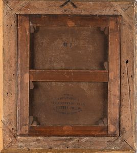 Scuola francese del XIX secolo : Ritratto di gentildonna con orecchino  - Asta Disegni antichi - Associazione Nazionale - Case d'Asta italiane