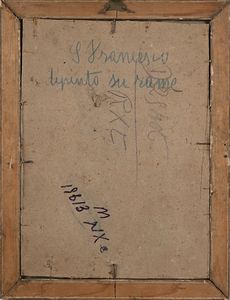 PITTORE DEL XVIII SECOLO : Franciscus pauper et humilis  - Asta Disegni antichi - Associazione Nazionale - Case d'Asta italiane