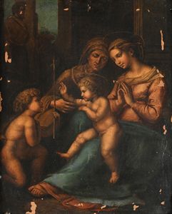 Raffaello Sanzio, copia da - Madonna del Divino Amore