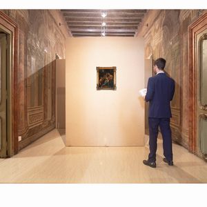 Raffaello Sanzio, copia da : Madonna del Divino Amore  - Asta Disegni antichi - Associazione Nazionale - Case d'Asta italiane