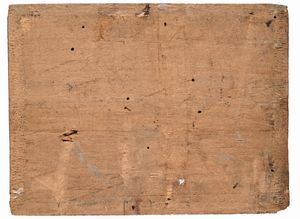 Pittore bambocciante del XVII secolo : Pastore con armenti  - Asta Disegni antichi - Associazione Nazionale - Case d'Asta italiane