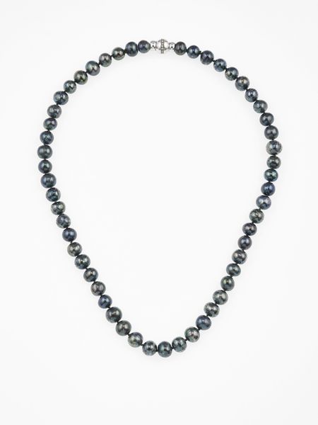 Collana di perle coltivate, acqua dolce  - Asta Fine Jewels - Associazione Nazionale - Case d'Asta italiane