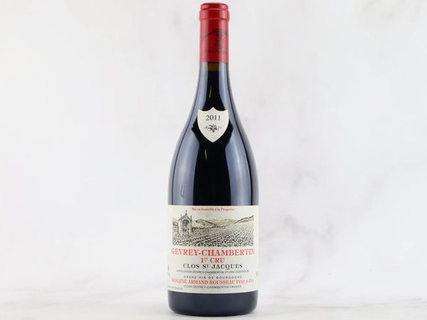 Gevrey-Chambertin Clos Saint Jacques Domaine Armand Rousseau 2011  - Asta ALCHIMIA - Vini Pregiati e da Collezione - Associazione Nazionale - Case d'Asta italiane