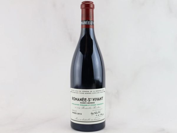 Roman&eacute;e Saint-Vivant Marey-Monge Domaine de la Roman&eacute;e Conti 2013  - Asta ALCHIMIA - Vini Pregiati e da Collezione - Associazione Nazionale - Case d'Asta italiane