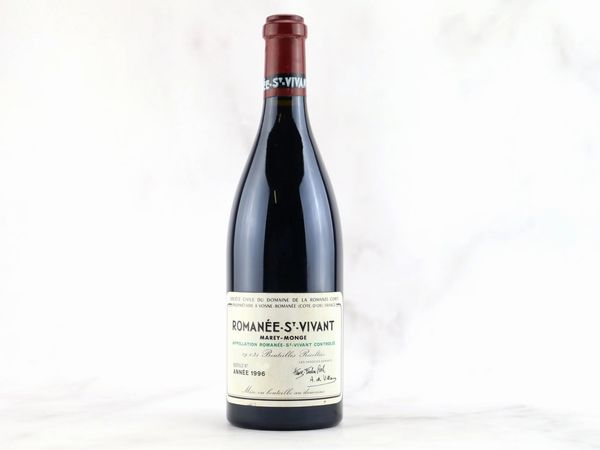 Roman&eacute;e Saint-Vivant Marey-Monge Domaine de la Roman&eacute;e Conti 1996  - Asta ALCHIMIA - Vini Pregiati e da Collezione - Associazione Nazionale - Case d'Asta italiane