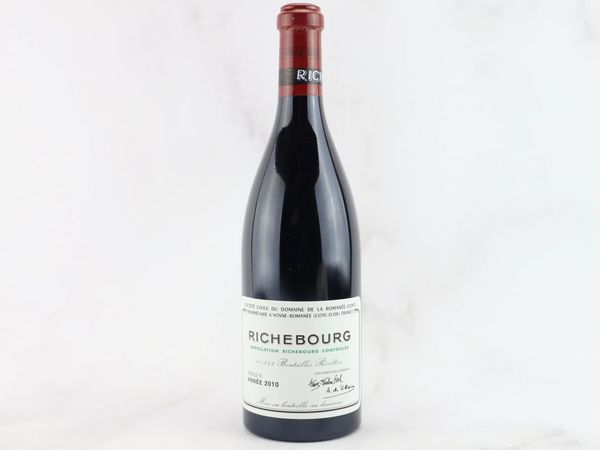 Richebourg Domaine de la Roman&eacute;e Conti 2010  - Asta ALCHIMIA - Vini Pregiati e da Collezione - Associazione Nazionale - Case d'Asta italiane